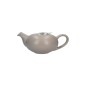 London Pottery Pebble Filter 2-Cup Matte Putty Teapot