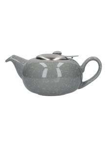 London Pottery Pebble Filter 2-Cup Flecked Grey Teapot