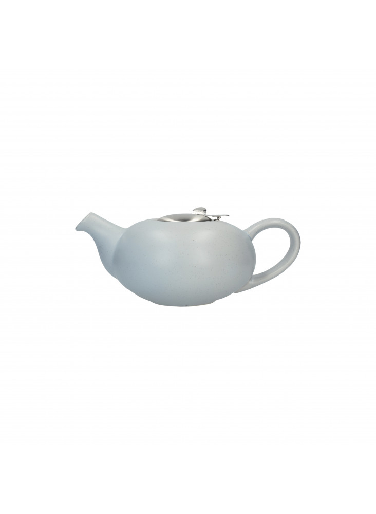 London Pottery Pebble Filter 2-Cup Light Blue Teapot