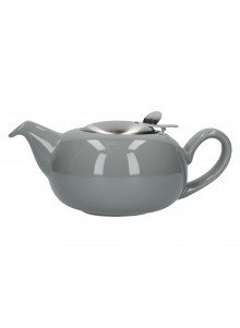 London Pottery Pebble Filter 2-Cup Light Grey Teapot