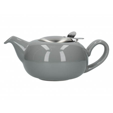 London Pottery Pebble Filter 2-Cup Light Grey Teapot
