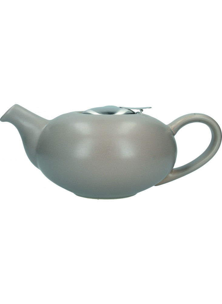 London Pottery Pebble Filter 4-Cup Matte Putty Teapot