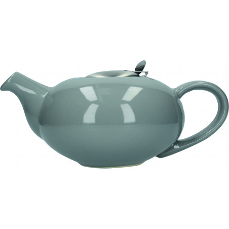London Pottery Pebble Filter 4-Cup Light Grey Teapot
