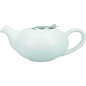 London Pottery Pebble Filter 4-Cup Matte White Teapot