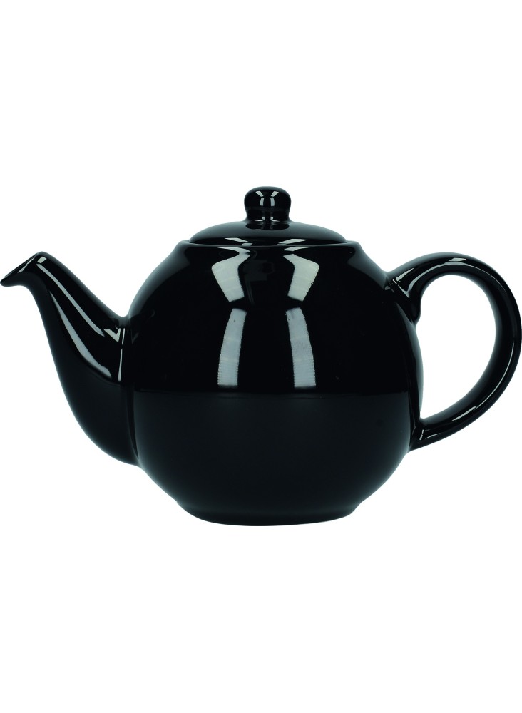 London Pottery Globe 2-Cup Teapot Gloss Black