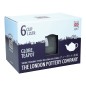 London Pottery Globe 6-Cup Teapot London Grey