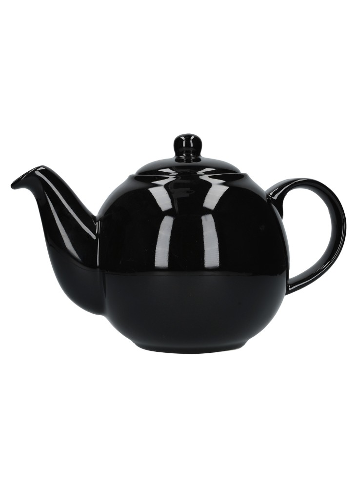 London Pottery Globe 6-Cup Teapot Gloss Black