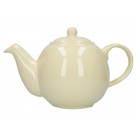 London Pottery Globe 6-Cup Teapot Ivory