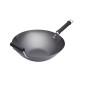 World of Flavours Oriental Carbon Steel 35.5cm Non-Stick Wok