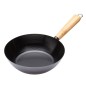 World of Flavours Oriental Carbon Steel 25cm Non-Stick Wok