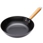 World of Flavours Oriental Carbon Steel 30cm Non-Stick Wok