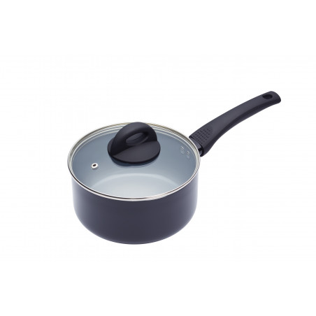 MasterClass Ceramic Non-Stick Induction Ready 18cm Saucepan