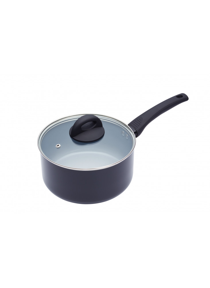 MasterClass Ceramic Non-Stick Induction Ready 20cm Saucepan