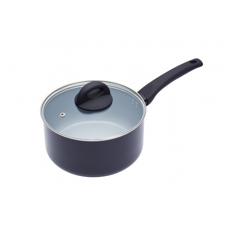 MasterClass Can-to-Pan 18cm Ceramic Non-Stick Saucepan with Lid in 2023