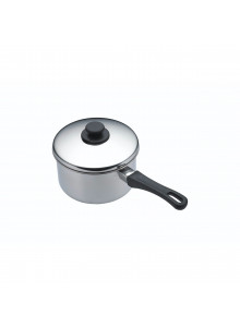 KitchenCraft Stainless Steel 12cm Extra Deep Saucepan