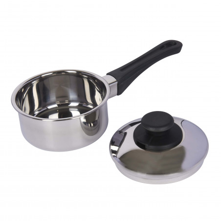 KitchenCraft Stainless Steel 12cm Extra Deep Saucepan