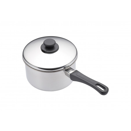 KitchenCraft Stainless Steel 14cm Extra Deep Saucepan