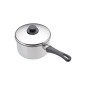 KitchenCraft Stainless Steel 14cm Extra Deep Saucepan