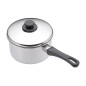 KitchenCraft Stainless Steel 18cm Extra Deep Saucepan