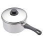 KitchenCraft Stainless Steel 20cm Extra Deep Saucepan