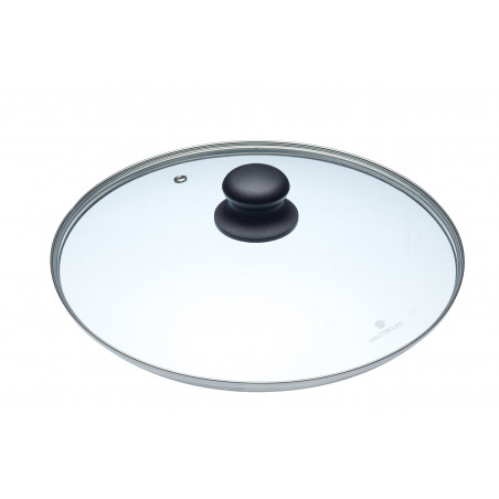 MasterClass 28cm Glass Saucepan Lid