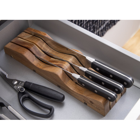 MasterClass In-Drawer Knife Storage Block