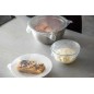 MasterClass Silicone Stretch Lids, 4 Piece Set of Assorted Food Covers