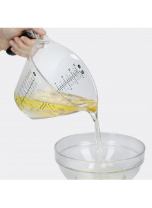 MasterClass Angled Measuring Jug 1 Litre with Handle