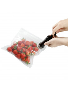 MasterClass Food Vacuum Sealer with 4 Reusable Polyethylene Food Bags
