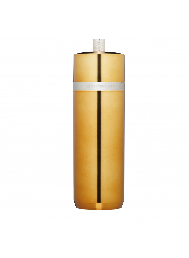 MasterClass Salt or Pepper Mill (17cm) - Brass Finish