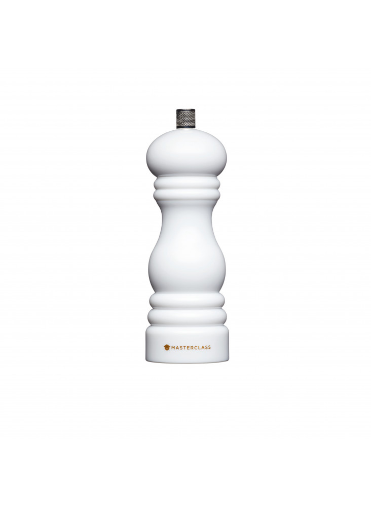 MasterClass Salt or Pepper Mill (17cm) - White