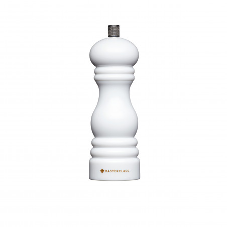 MasterClass Salt or Pepper Mill (17cm) - White