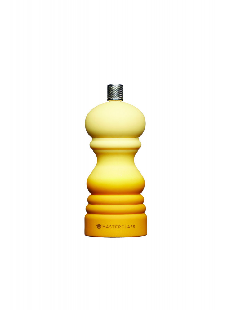 MasterClass Salt or Pepper Mill (12cm) - Mustard Yellow Ombré