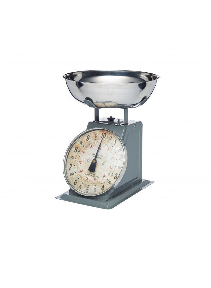 Living Nostalgia Mechanical Kitchen Scales - English Sage Green