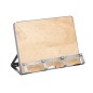 Industrial Kitchen Metal + Wooden Cookbook Stand / Tablet Holder