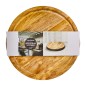 Industrial Kitchen Handmade Round Wooden Butcher’s Block Chopping Board