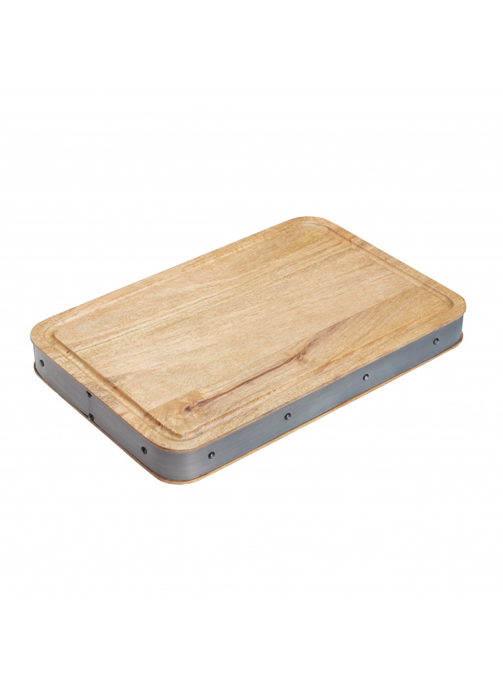 Industrial Kitchen Handmade Rectangular Wooden Butcher’s Block Chopping Board