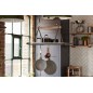 Industrial Kitchen Vintage-Style Ceiling Hanging Pot & Pan Rack