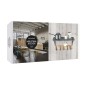 Industrial Kitchen Wall-Mounted Shelf with Hooks