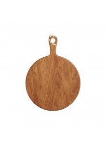 MasterClass Gourmet Prep & Serve Round Oak Paddle Board