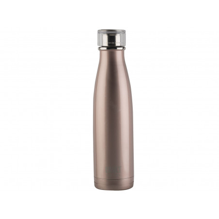 Built 500ml Double Walled Stainless Steel Water Bottle - Rose Gold