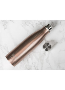 Built 500ml Double Walled Stainless Steel Water Bottle - Rose Gold