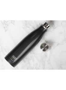 Built 500ml Double Walled Stainless Steel Water Bottle - Charcoal