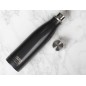 Built 500ml Double Walled Stainless Steel Water Bottle - Charcoal