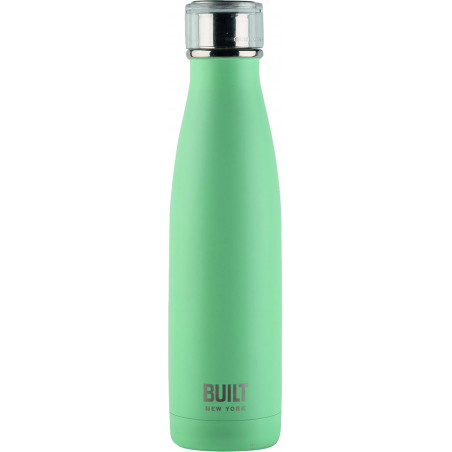 Built 500ml Double Walled Stainless Steel Water Bottle - Mint