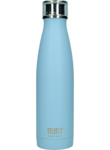 Built 500ml Double Walled Stainless Steel Water Bottle Arctic Blue