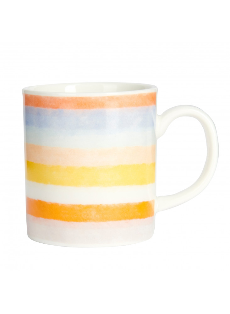 KitchenCraft Espresso Mug - Soleada Stripe Design