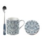 Victoria And Albert Sunflower Can Mug, Spoon And Coaster Gift Set