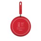 Colourworks Red Crêpe Pan with Soft Grip Handle