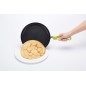 Colourworks Green Crêpe Pan with Soft Grip Handle